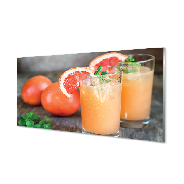 Spatplaat keuken glas Grapefruit cocktail