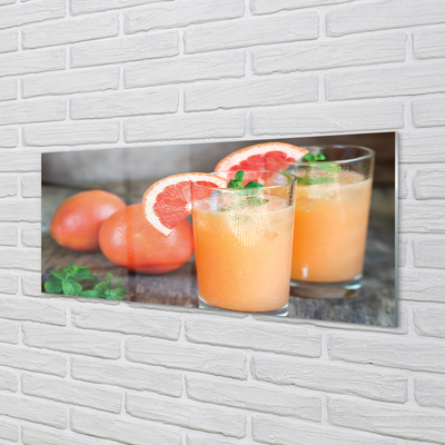 Spatplaat keuken glas Grapefruit cocktail