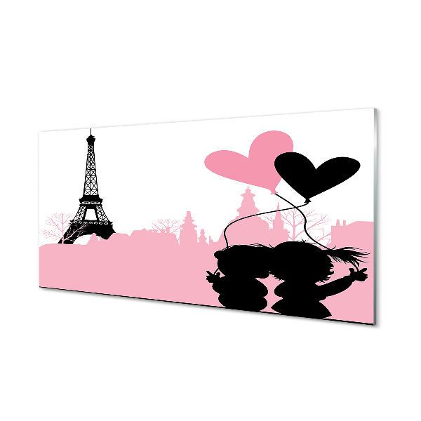 Moderne keuken achterwand Heart city tower