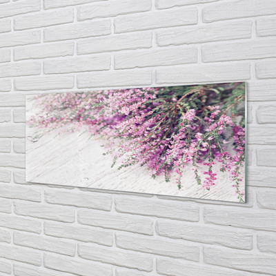 Keuken achterwand glas met print Bloemenborden