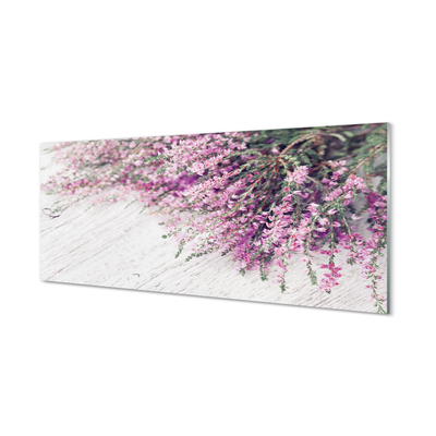 Keuken achterwand glas met print Bloemenborden