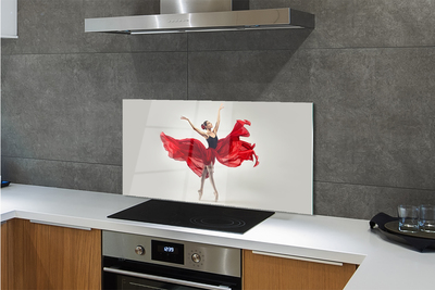 Moderne keuken achterwand Balletvrouw