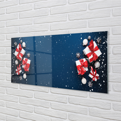 Keuken achterwand glas Geschenken kerstmis snuisterijen