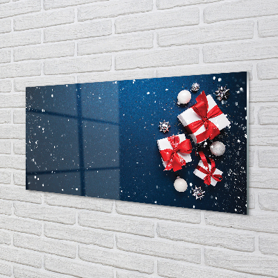 Keuken achterwand glas Geschenken kerstmis snuisterijen