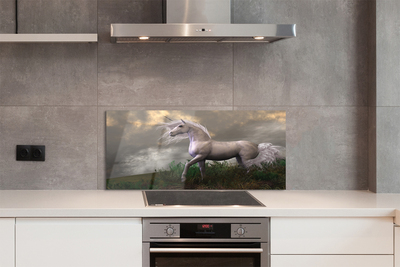Moderne keuken achterwand Unicorn clouds