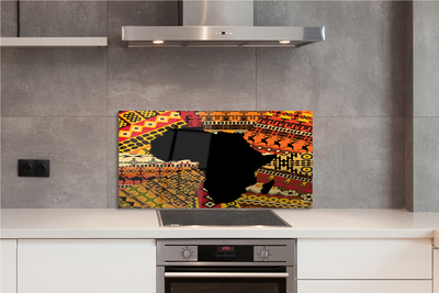 Moderne keuken achterwand Kaartpatronen