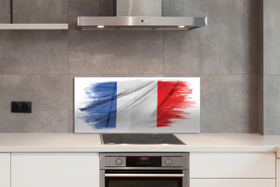 Moderne keuken achterwand Vlag van frankrijk