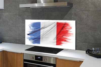 Moderne keuken achterwand Vlag van frankrijk