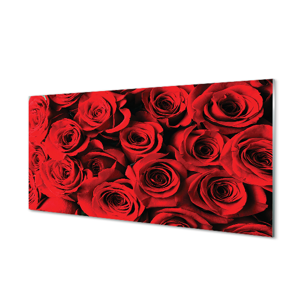 Moderne keuken achterwand Rozen