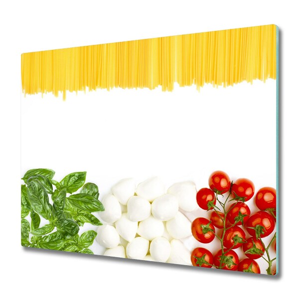Snijplank glas Italiaanse vlag