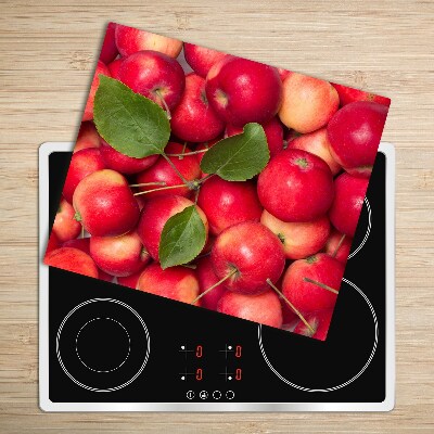 Snijplank glas Rode appels