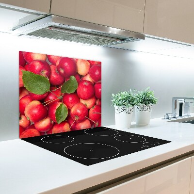 Snijplank glas Rode appels