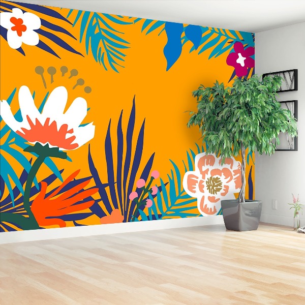 Fotobehang Florale illustratie