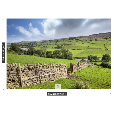 Fotobehang Yorkshire vallei