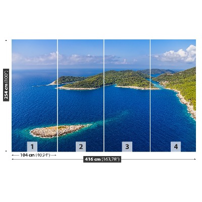 Fotobehang Eiland kroatië