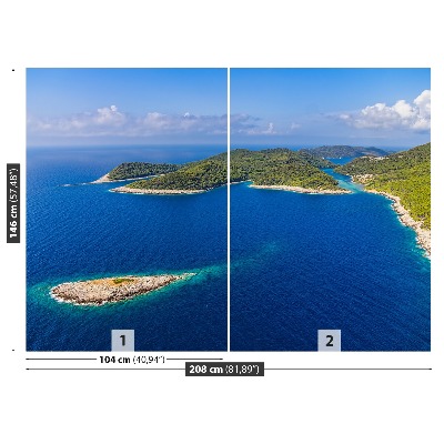 Fotobehang Eiland kroatië