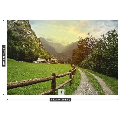 Fotobehang Zwitserse alpen