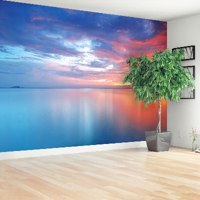 Fotobehang Zonsondergang