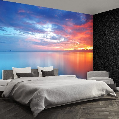 Fotobehang Zonsondergang