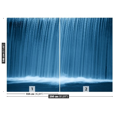 Fotobehang Waterval