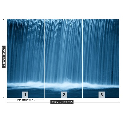 Fotobehang Waterval