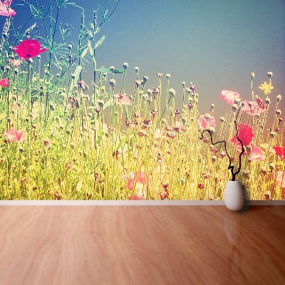Zelfklevend fotobehang Vintage bloemen