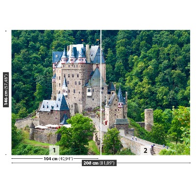 Fotobehang Middeleeuws kasteel