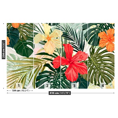 Fotobehang Hawaiiaanse planten