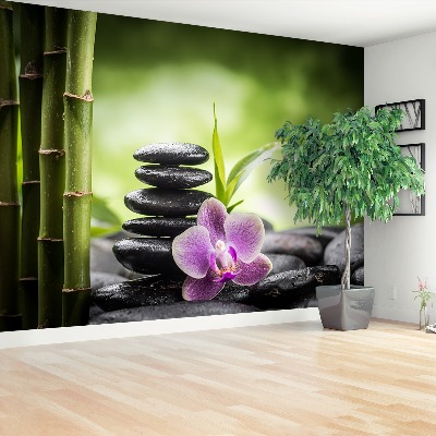 Zelfklevend fotobehang Orchid zen