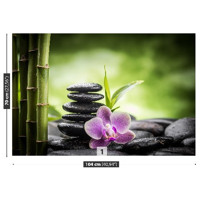 Zelfklevend fotobehang Orchid zen