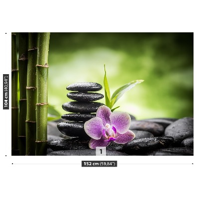 Zelfklevend fotobehang Orchid zen