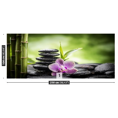 Zelfklevend fotobehang Orchid zen