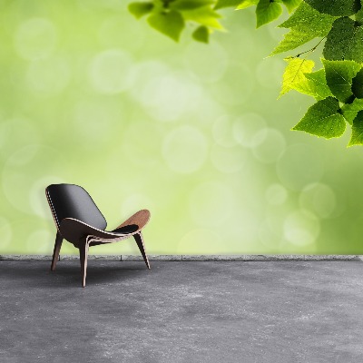 Zelfklevend fotobehang Groene bladeren