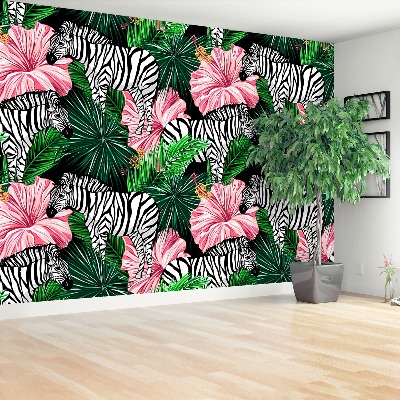 Fotobehang Zebra dieren