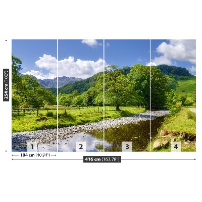 Fotobehang Rivier engeland