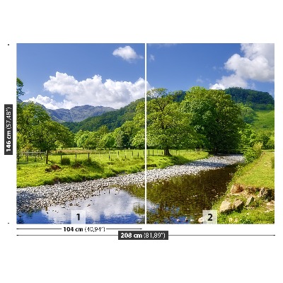 Fotobehang Rivier engeland