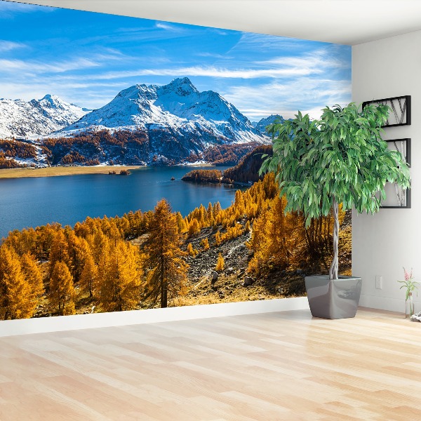 Fotobehang Lake alpen