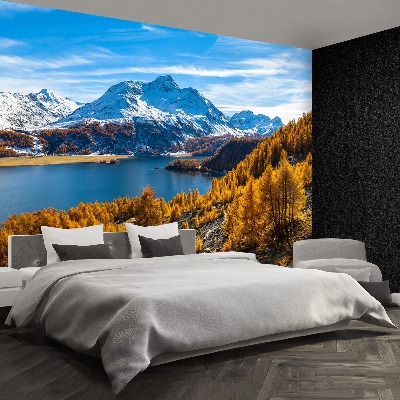 Fotobehang Lake alpen