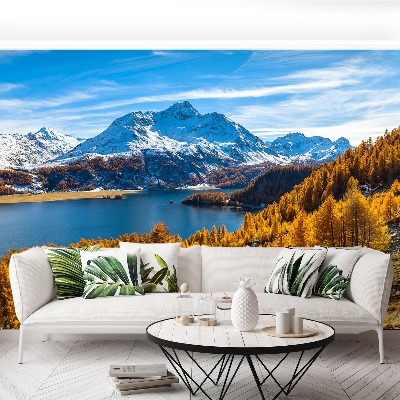 Fotobehang Lake alpen