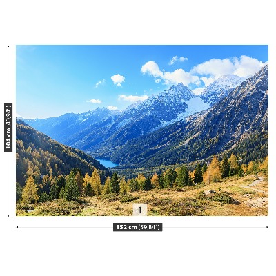 Fotobehang Alpen mountains