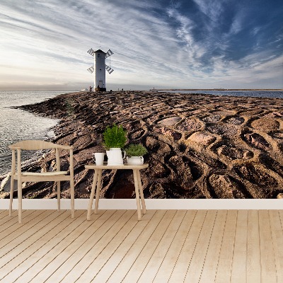 Fotobehang Windmolen