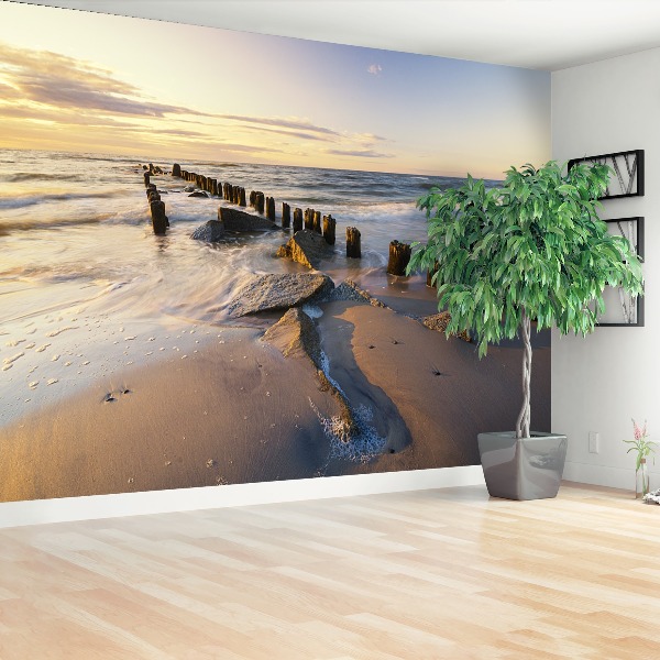 Fotobehang Zeestrand