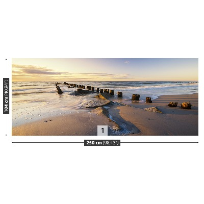 Fotobehang Zeestrand