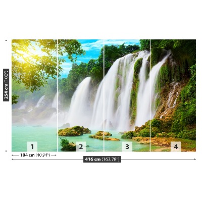 Fotobehang Detian waterfall