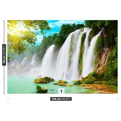 Fotobehang Detian waterfall