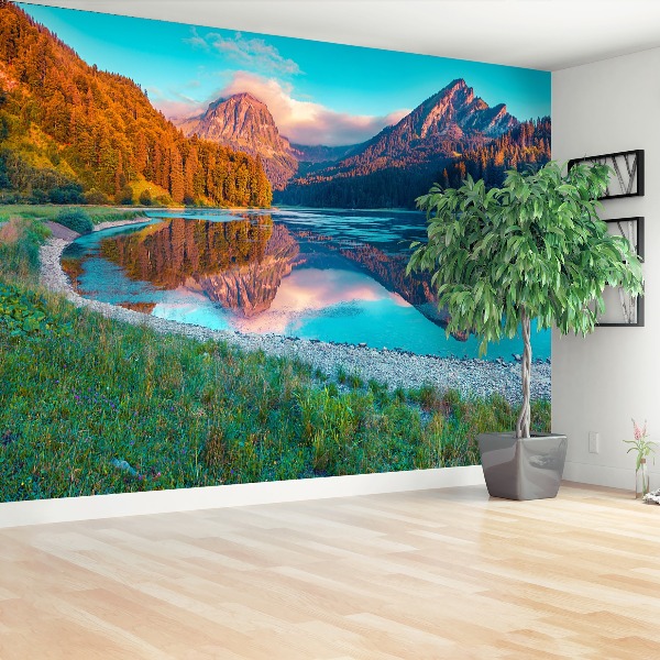 Fotobehang Lake obersee