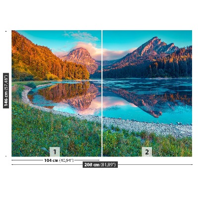 Fotobehang Lake obersee