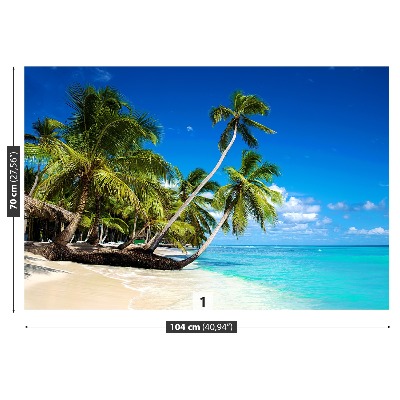 Fotobehang De caribische zee