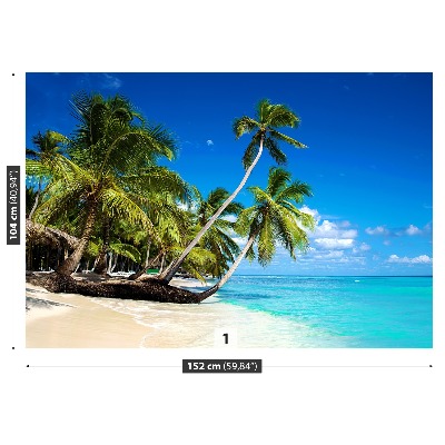 Fotobehang De caribische zee