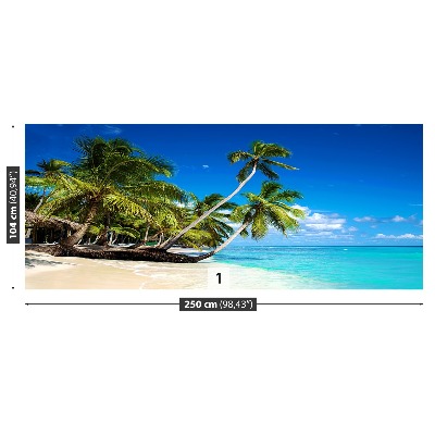 Fotobehang De caribische zee